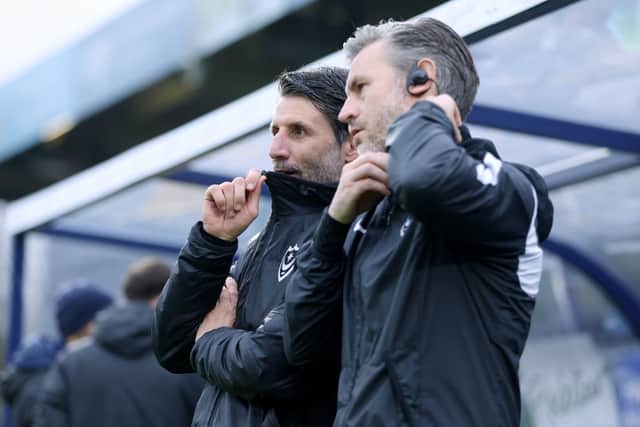 Pompey’s Danny Cowley and assistant coach Nick were both sacked earlier this week