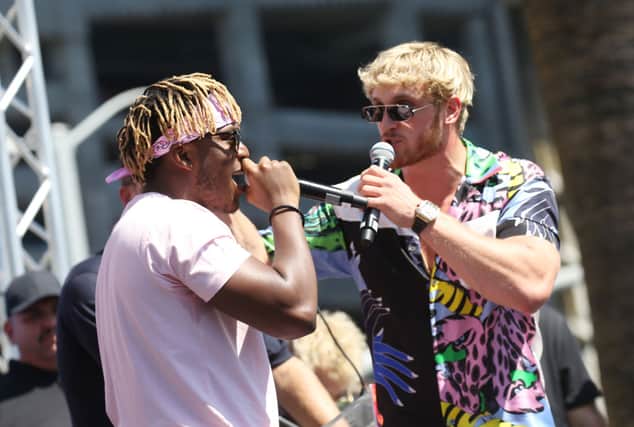KSI and Logan Paul are founders of the phenomenally successful Prime drink. (Photo by Michael Tran/Getty Images)
