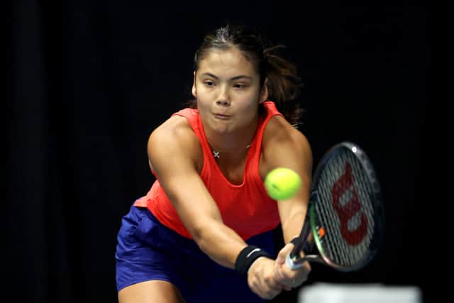 Raducanu’s injury has put in doubt her attendance at the Australian Open