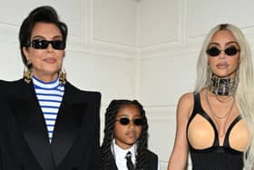 Kim Kardashian, Kris Jenner and North West attend Paris Fashion Week (Pic:Pascal Le Segretain/Getty Images)
