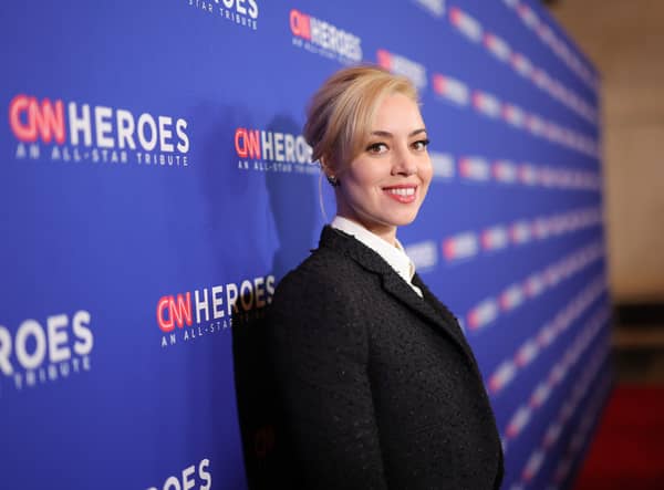 Aubrey Plaza will be the first host of SNL in 2023. (Photo by Mike Coppola/Getty Images for CNN)