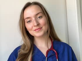 A medical student in Manchester has described the current crisis facing the NHS as “unsafe and undignified” as she spoke of the horrors she has witnessed inside hospitals. Credit: Anna Sigston