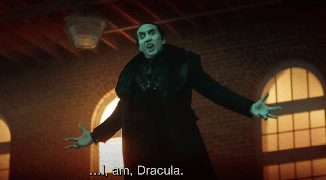 Nicolas Cage plays Dracula in comedy horror film Renfield