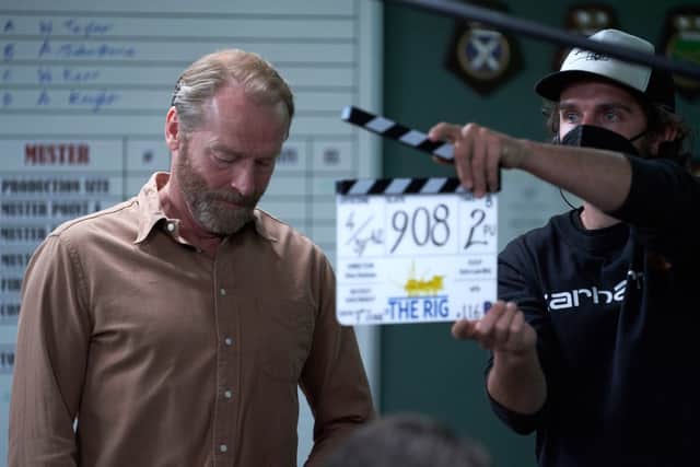 Iain Glen became pre hypothermic on set of The Rig