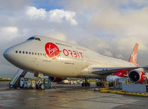 <p>Virgin Orbit’s Cosmic Girl will be the first orbital launch from the UK (Photo: Getty Images)</p>