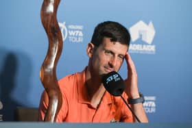 Novak Djokovic at press conference in Australia ahead of Grand Slam