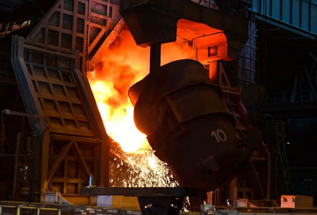 Energy-intensive industries, like steelworks, will get a bigger discount on their energy bills (image: AFP/Getty Images) 