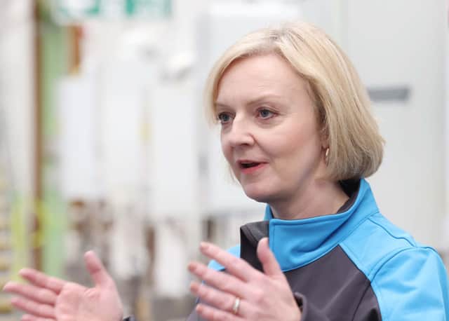 Liz Truss launched the business energy price cap in September 2022 (image: Getty Images)