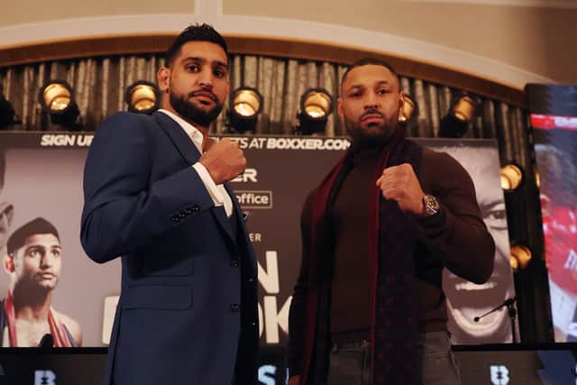 Amir Khan fought the last fight of his career against Kell Brook. (Getty Images)