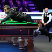O’Sullivan on his way to beating Luca Brecel in Masters first round