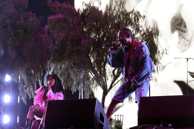 SZA performing with Kendrick Lamar at Coachella in 2018 (Credit: Getty Images)