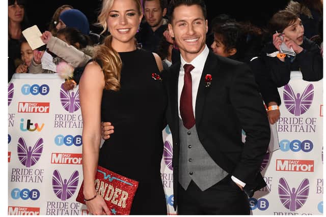 Gemma Atkinson and Gorka Marquez, who are parents to two children.