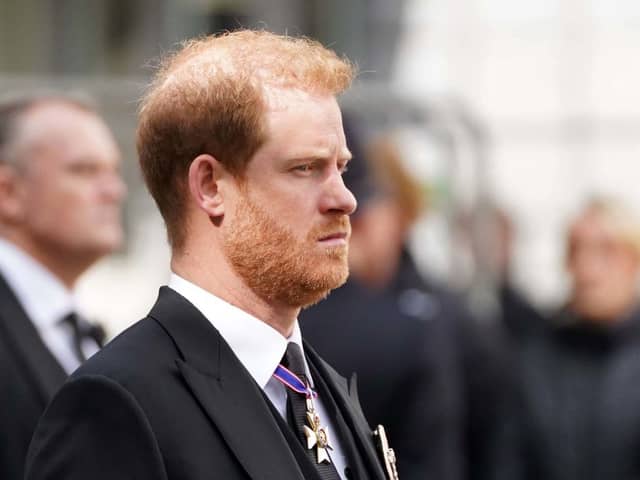 The Duke of Sussex claims his comments were taken out of context (Photo: Getty Images)