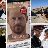 Prince Harry’s memoir Spare, his time in Afghanistan, his wedding with Meghan Markle,  and with Prince William during Princess Diana’s funeral (Getty Images)