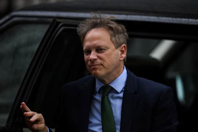 It is not the first time Grant Shapps has been accused of editing something online for his own apparent benefit (image: AFP/Getty Images)
