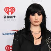 The album image for Demi Lovato’s eighth studio album Holy Fvck has been banned by the ASA. (Credit: Getty Images)