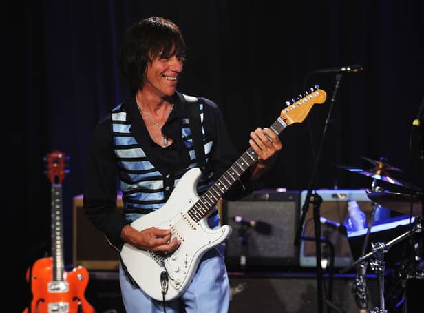 Jeff Beck enjoyed a successful music career which spanned six decades. (Getty Images)