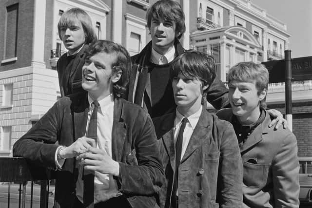 English rock band the Yardbirds pictured in 1965. (Getty Images)