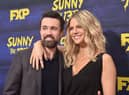 Rob McElhenney and Kaitlin Olson attend the premiere of FXX’s “It’s Always Sunny In Philadelphia” in 2018.  (Photo by Alberto E. Rodriguez/Getty Images)