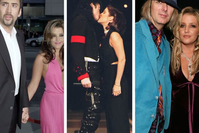 Lisa Marie Presley was married four times and engaged five (Photos: Getty Images)