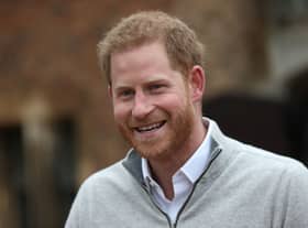 Prince Harry has been questioned about an extract in his book relating to the death of the Queen Mother. (Getty Images)