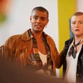 Layton Williams and Charlie Wernham reprise their roles of Stephen and Mitchell (Photo: BBC / Tiger Aspect Productions / Ollie Upton)