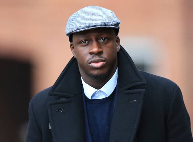 Benjamin Mendy was suspended from Manchester City at the start of last season. (Getty Images)