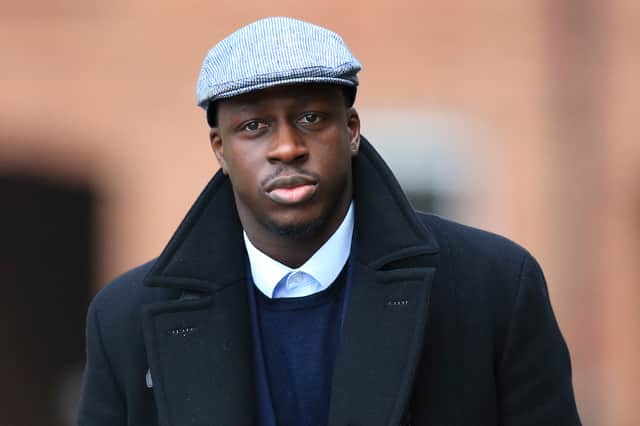 Benjamin Mendy was suspended from Manchester City at the start of last season. (Getty Images)