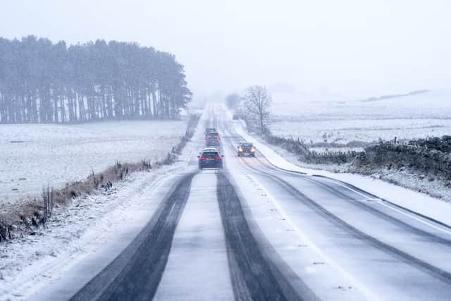 Drivers are being warned to prepare for icy conditions on the roads on Monday (Photo: PA)
