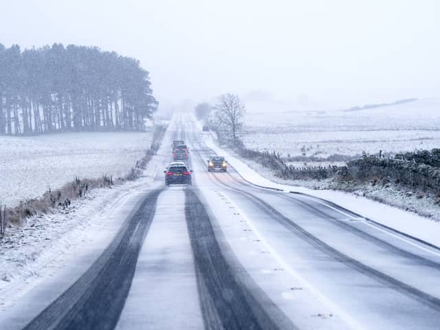 Drivers are being warned to prepare for icy conditions on the roads on Monday (Photo: PA)