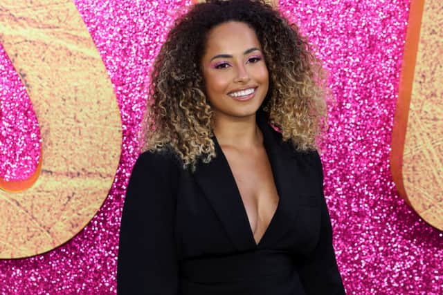 Amber Gill attends “The Lost City” UK Screening at Cineworld Leicester Square on March 31, 2022 in London, England. (Photo by Tim P. Whitby/Getty Images)