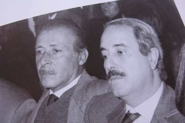 Paolo Borsellino (left) and Giovanni Falcone (Photo: Flickr/National Magistrates Association)