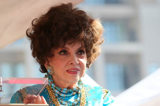 Gina Lollobrigida is honoured with a star on The Hollywood Walk Of Fame in 2018 (Photo: Getty Images)