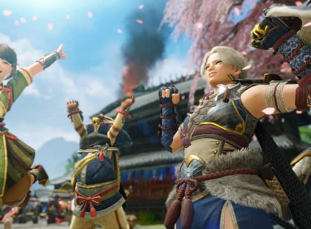 <p>In amongst the tense monster battles, the Monster Hunter games always find time for more lighthearted fun (Image: Capcom)</p>