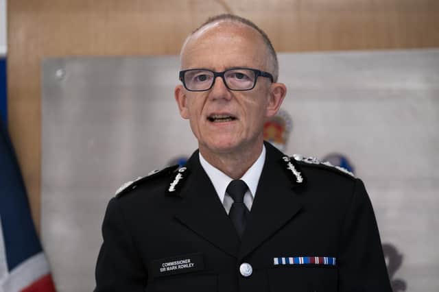 Sir Mark Rowley, commisioner of the Met Police, has apologised to victims of David Carrick after the former police officer admitted to 49 sexual offences. (Credit: PA)