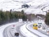 Police warn only travel if ‘absolutely necessary’ after freezing UK weather causes dozens of road accidents