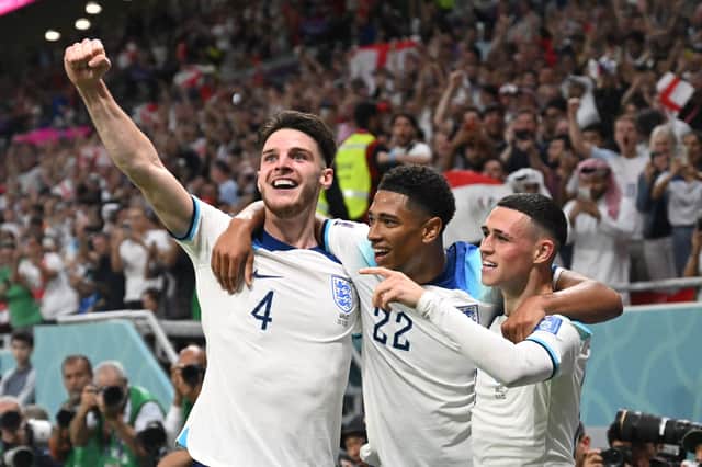 Declan Rice has established himself as a first team regular for England. (Getty Images)