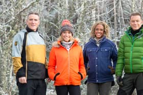 Iolo Williams, Michaela Strachan, Gillian Burke, and Chris Packham