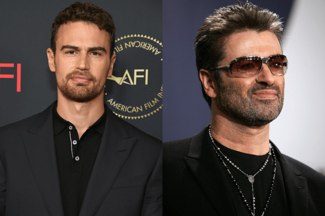 The White Lotus star, Theo James, has been earmarked to portray George Michael in a rumoured biopic (Credit: Getty Images)