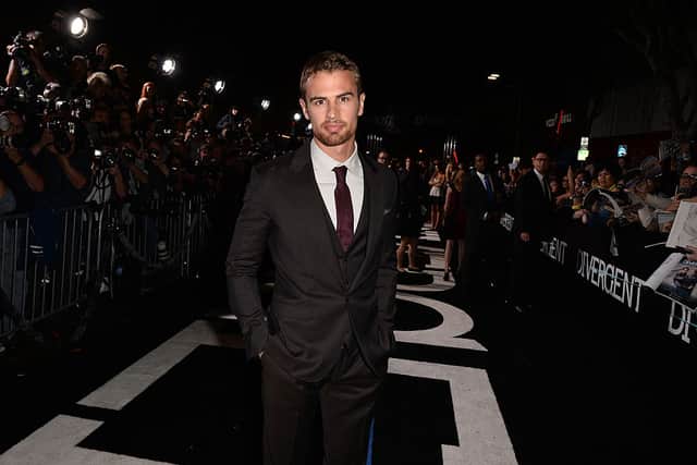 White Lotus star Theo James is 'set' to play George Michael. Photo by Kevin Winter/Getty Images)