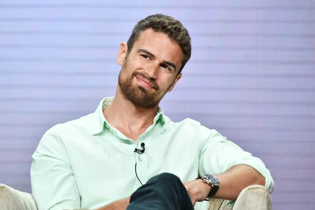 Producers have suggested that the ethnic background of Theo James is one of the big reasons to cast him as George Michael (credit: Getty Images)