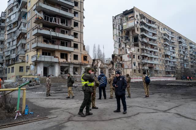 The UN have confirmed the official death toll numbers of civilians in Ukraine after an apartment block in Dnipro was hit by Russian missiles. (Credit: Getty Images)