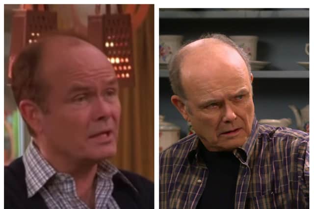 Kurtwood Smith as Red Forman in That 70s Show and That 90s Show