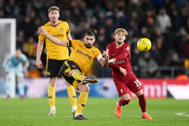 Ruben Neves during Wolves’ 1-0 defeat to Liverpool in FA Cup replay