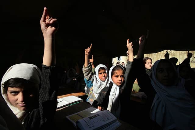 The Taliban have banned girls above grade six from receiving an education. Credit: Getty Images