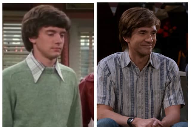 Topher Grace as Eric Forman in That 70s Show and That 90s Show