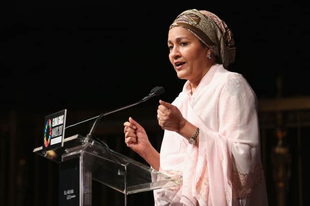UN Deputy Secretary-General Amina Mohammed has arrived in Kabul, Afghanistan for talks on the Taliban’s crackdown on women’s freedom. Credit: Getty Images