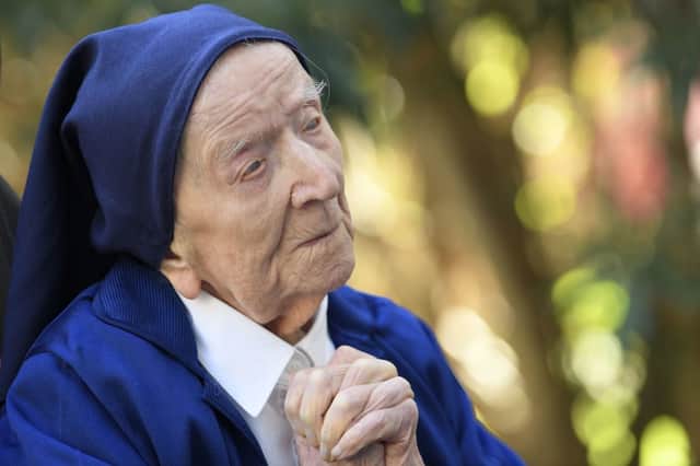 Lucile Randon was a French nun and lived until she was 118 years old (Pic:AFP via Getty Images)