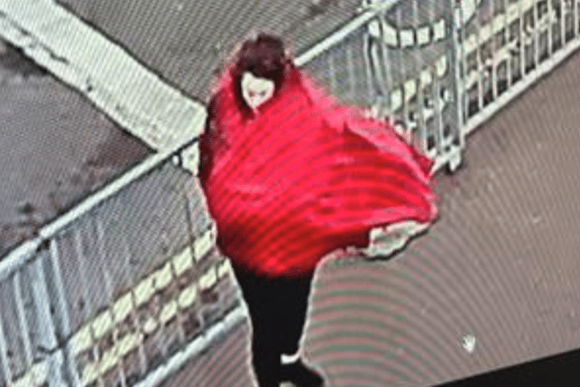 CCTV footage of Constance Marten was seen in Harwich, Essex .  Credit: Met Police