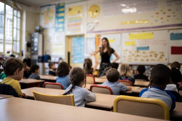 Schools will break up for half-term in February. (Getty Images)